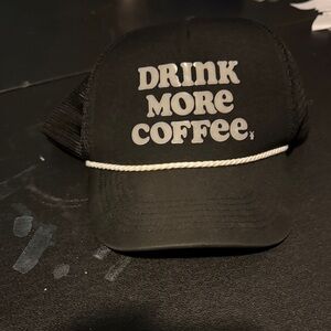 Dutch Bros Black and White Trucker Hat